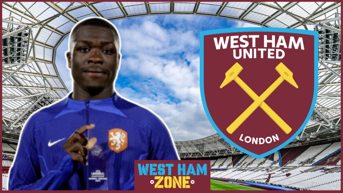 Brian Brobbey, West Ham badge