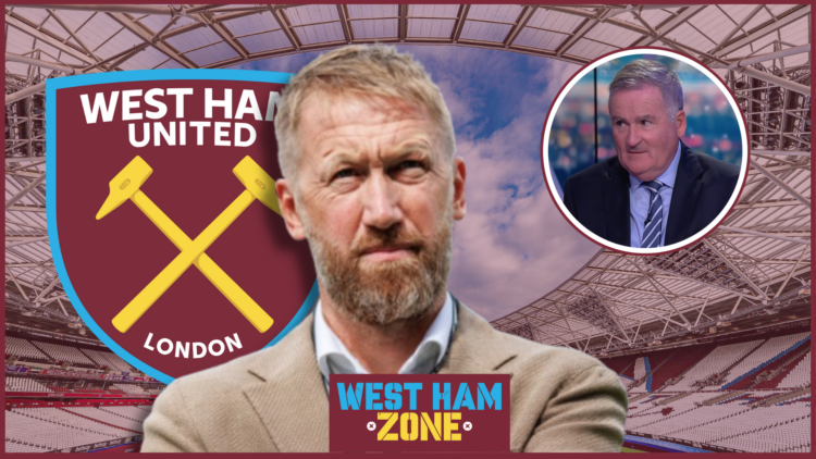 Graham Potter, Richard Keys, West Ham badge