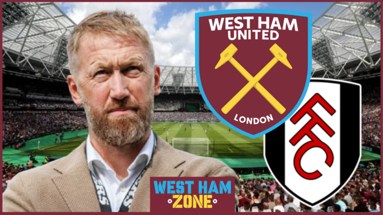 Graham Potter, West Ham United badge, Fulham badge