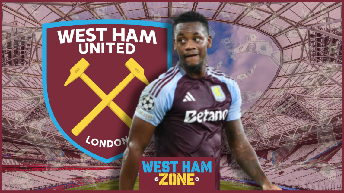 Jhon Duran, West Ham badge