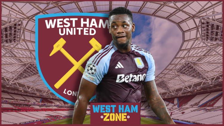 Jhon Duran, West Ham badge