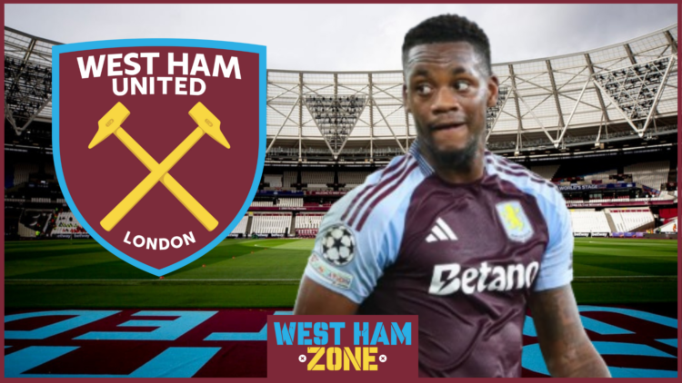Jhon Duran, West Ham United badge
