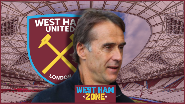 Julen Lopetegui, West Ham badge