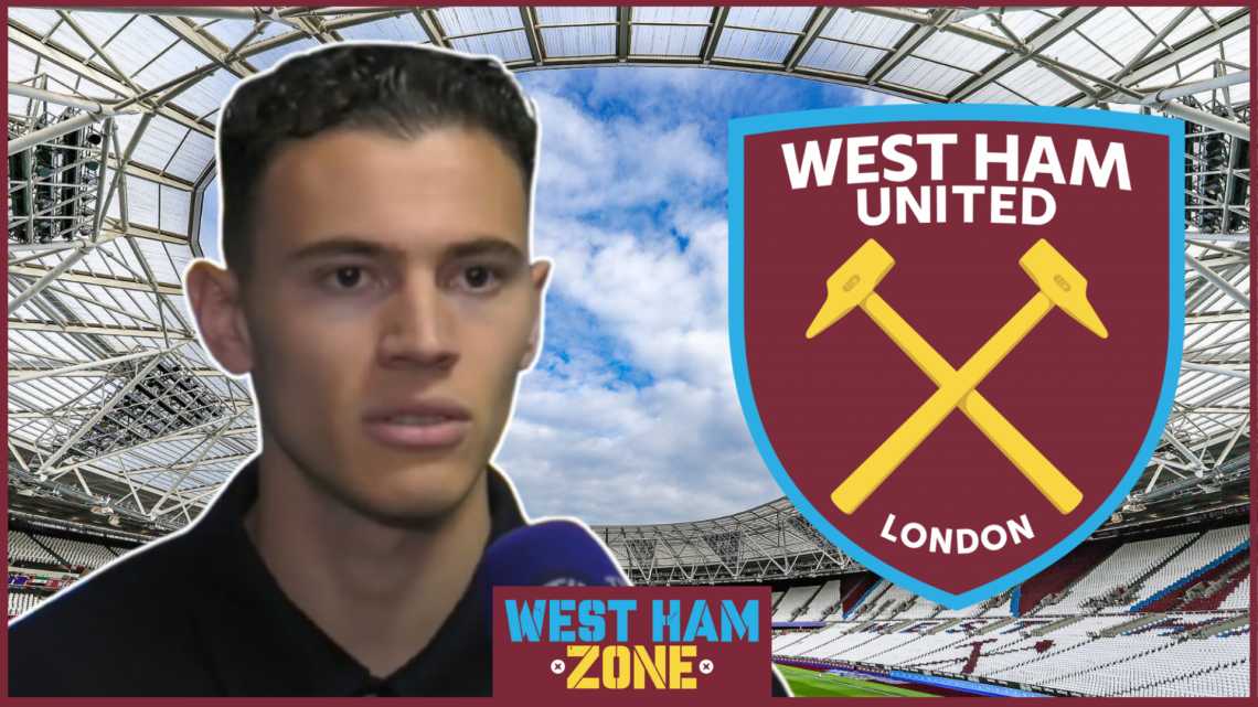 Kristjan Asllani, West Ham badge