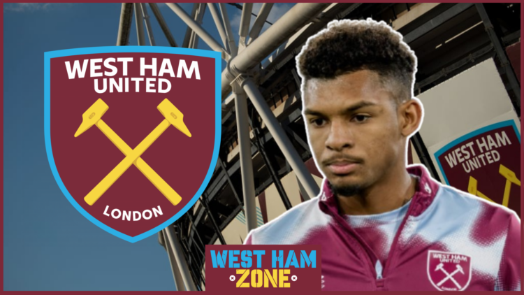 Luis Guilherme, West Ham badge
