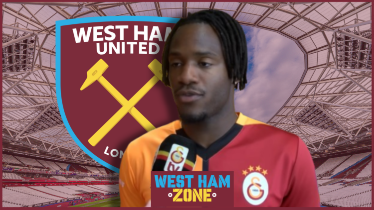 Michy Batshuayi, West Ham badge