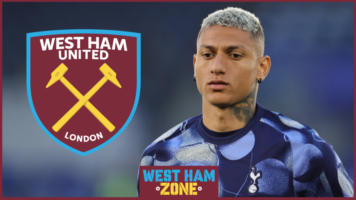 Richarlison, West Ham badge