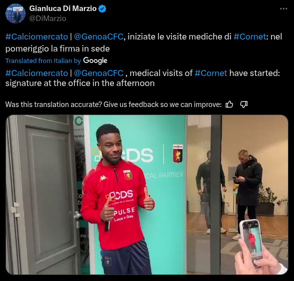 West Ham Maxwel Cornet