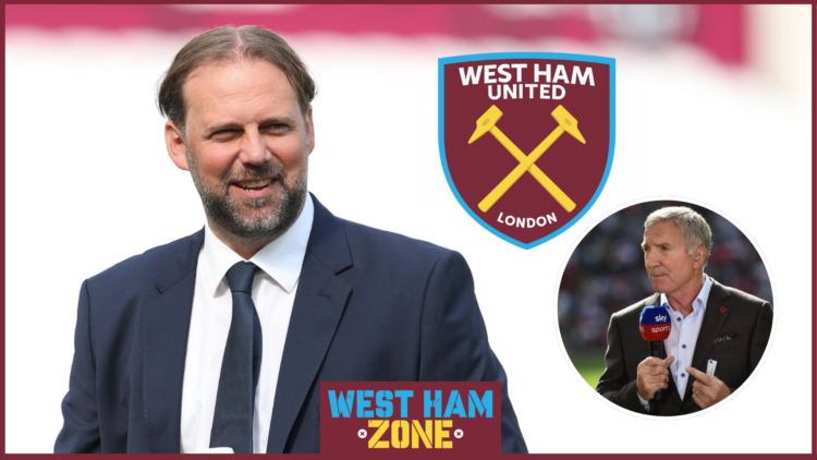 Tim Steidten, Graeme Souness, West Ham badge