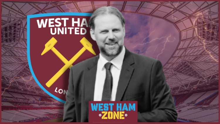 Tim Steidten, West Ham badge