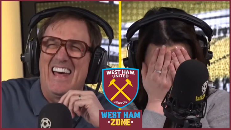 Picture of Tony Cascarino and Natalie Sawyer.