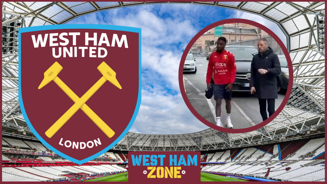 West Ham Maxwel Cornet