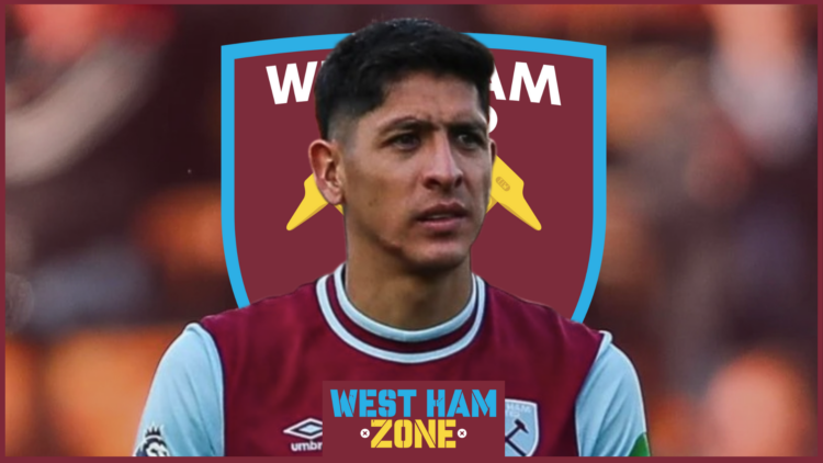 West Ham United midfielder Edson Alvarez