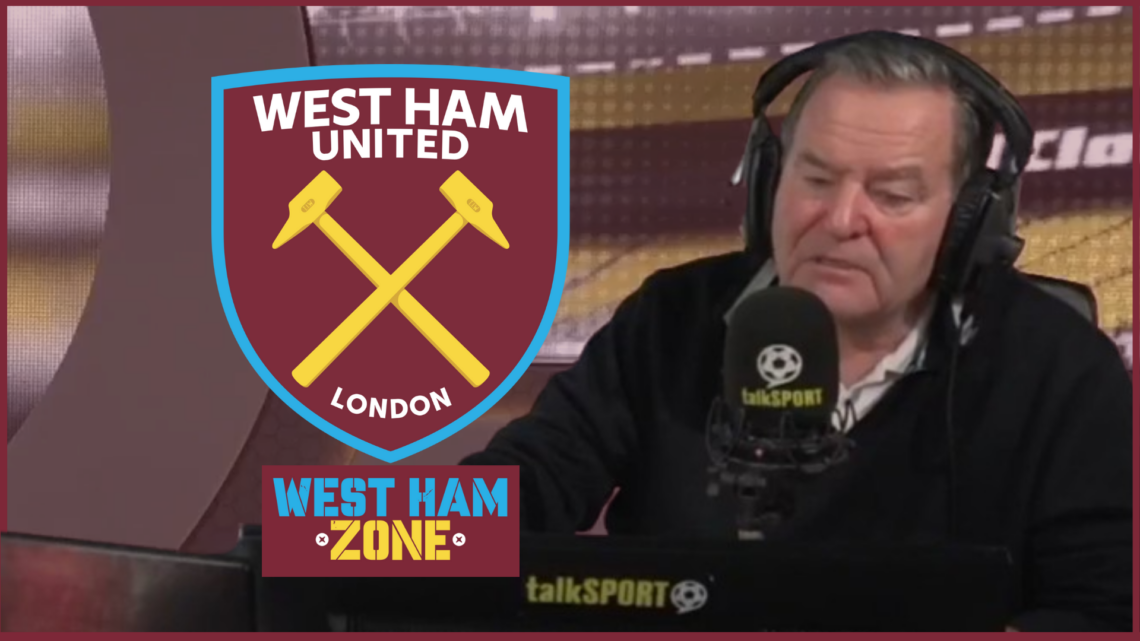 West Ham, Jeff Stelling