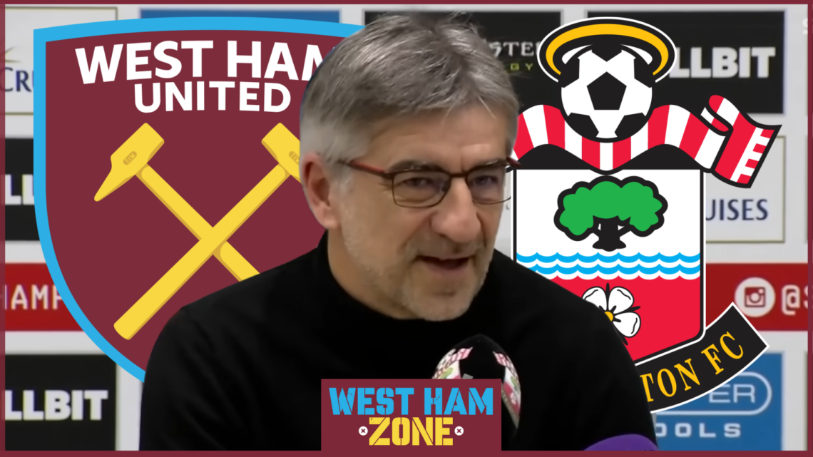 West Ham Southampton Juric