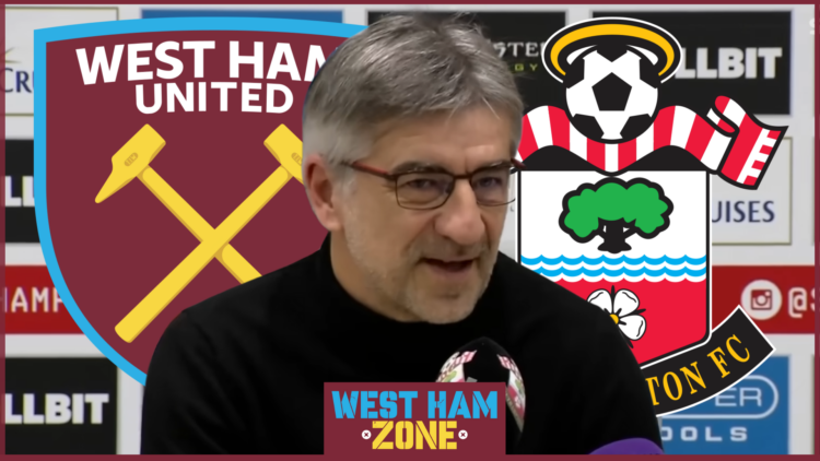 West Ham Southampton Juric