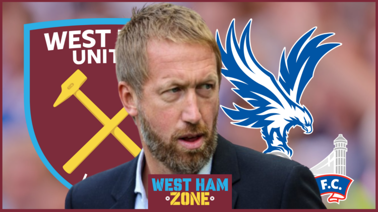 Graham Potter, West Ham, Crystal Palace