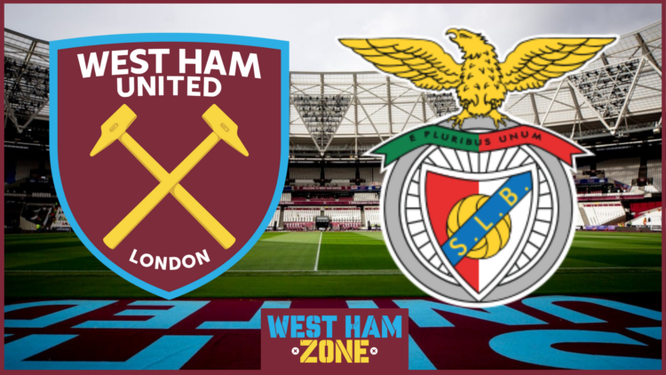 West Ham United badge, Benfica badge