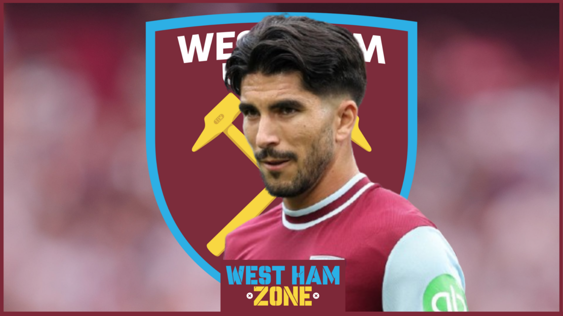 West Ham United midfielder Carlos Soler