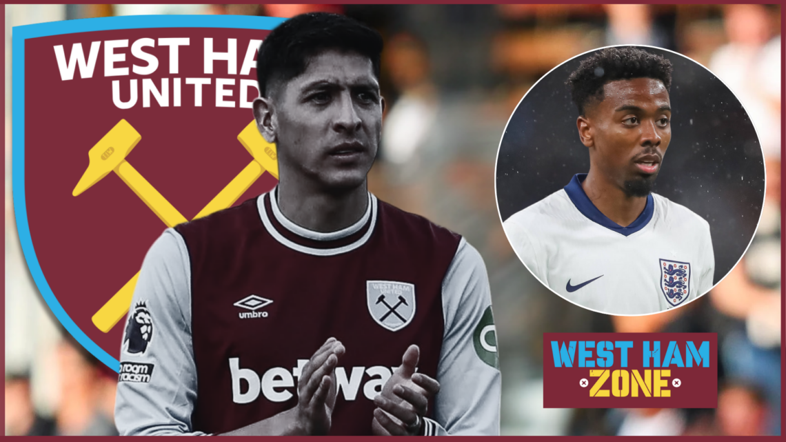 West Ham badge Alvarez Gomes