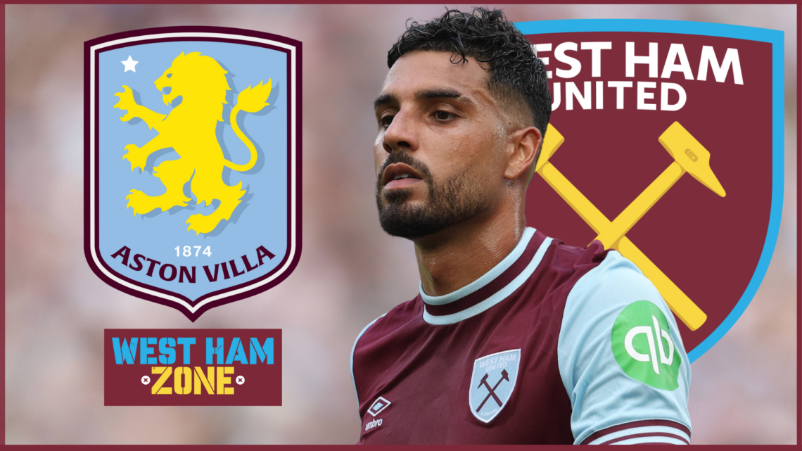 West Ham badge Aston Villa Emerson