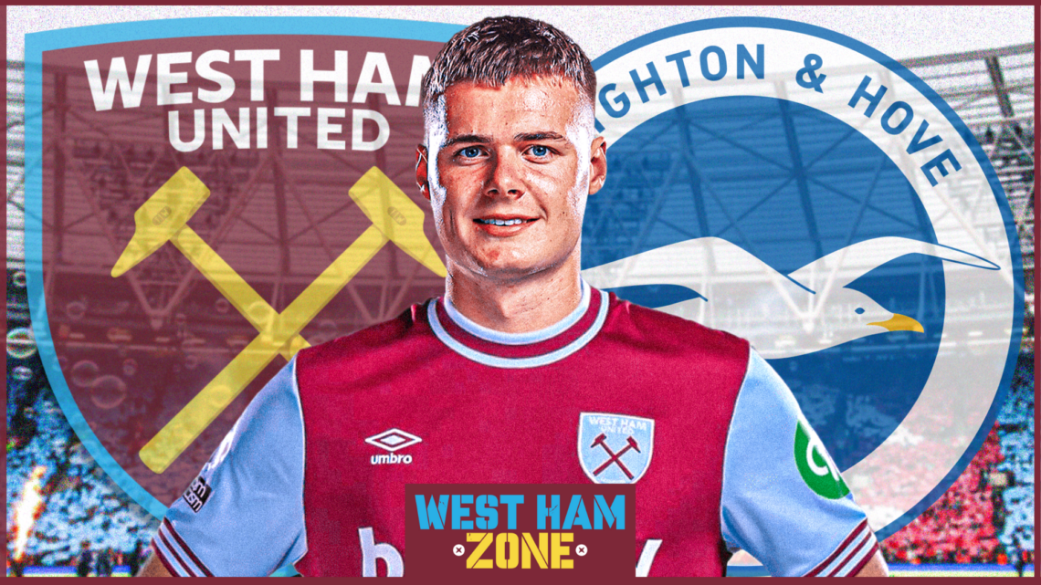 West Ham badge Brighton Ferguson