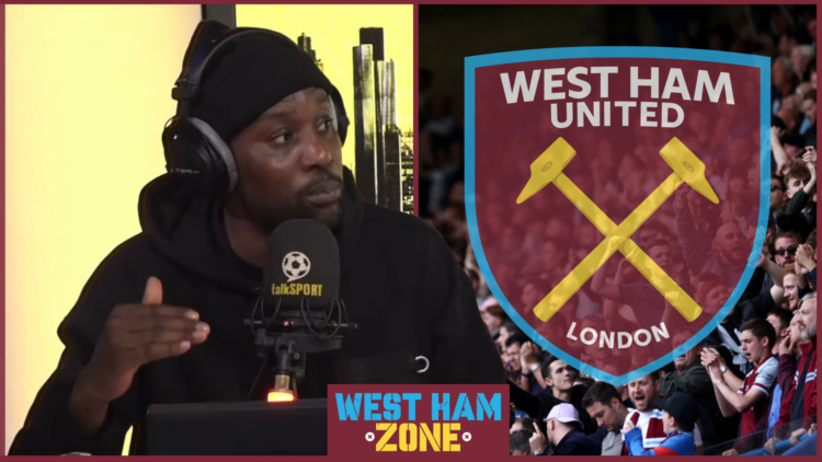 West Ham badge Carlton Cole talkSPORT