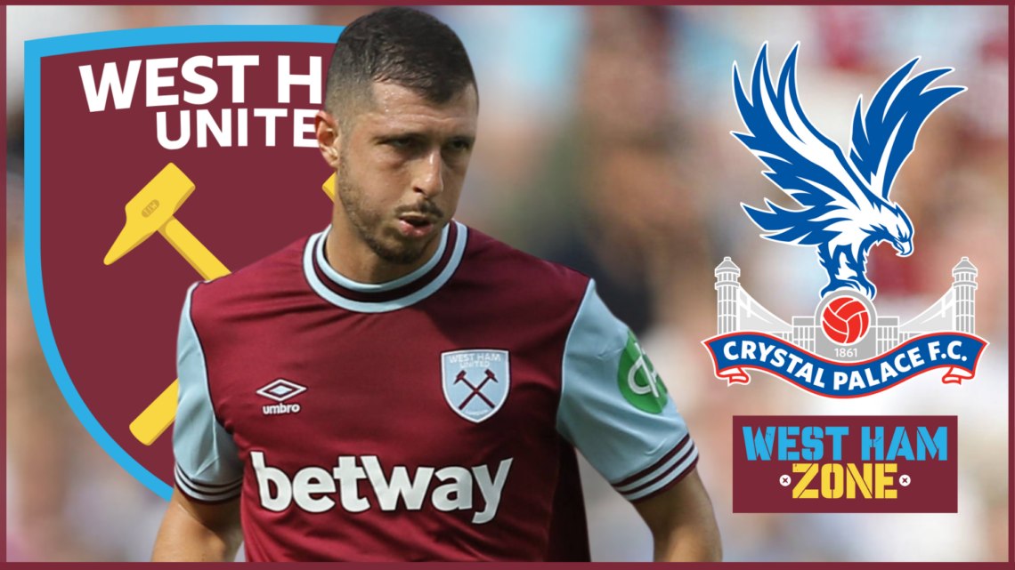 West Ham badge Crystal Palace Rodriguez