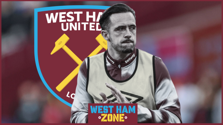 West Ham badge Danny Ings