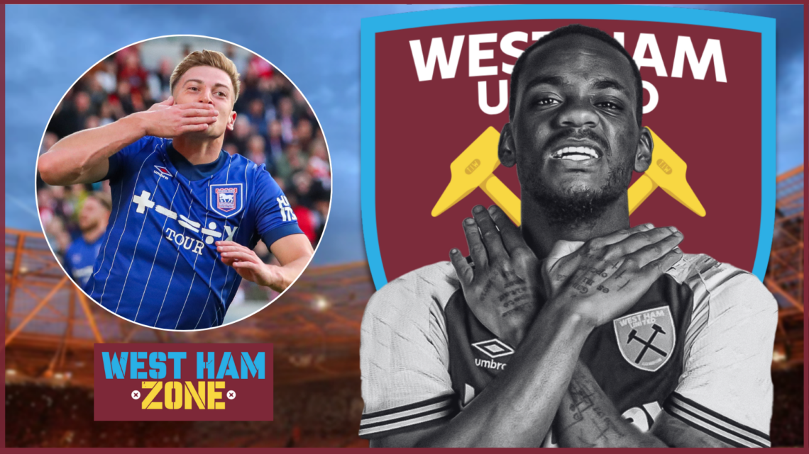 West Ham badge Delap Duran