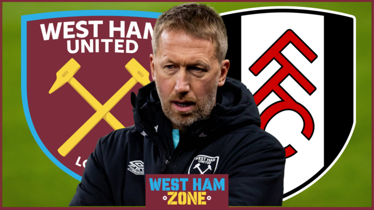 West Ham badge Fulham Potter