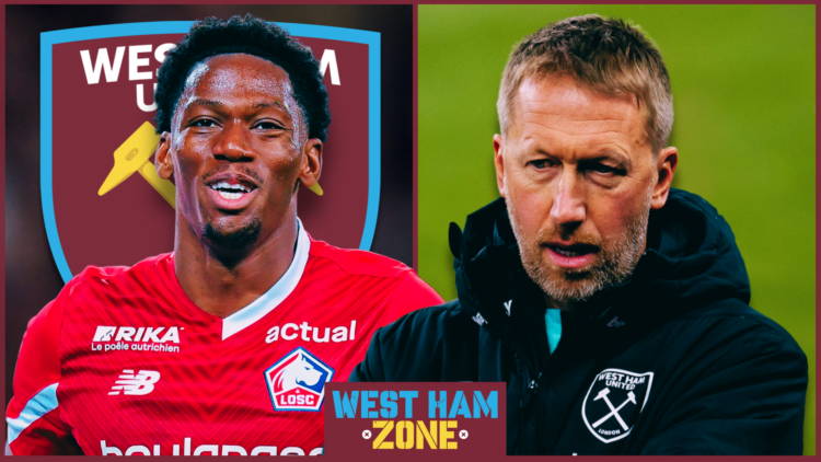 West Ham badge Jonathan David Potter