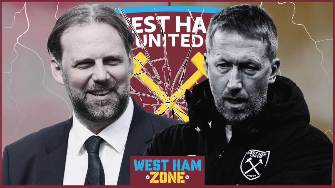 West Ham badge Steidten Potter