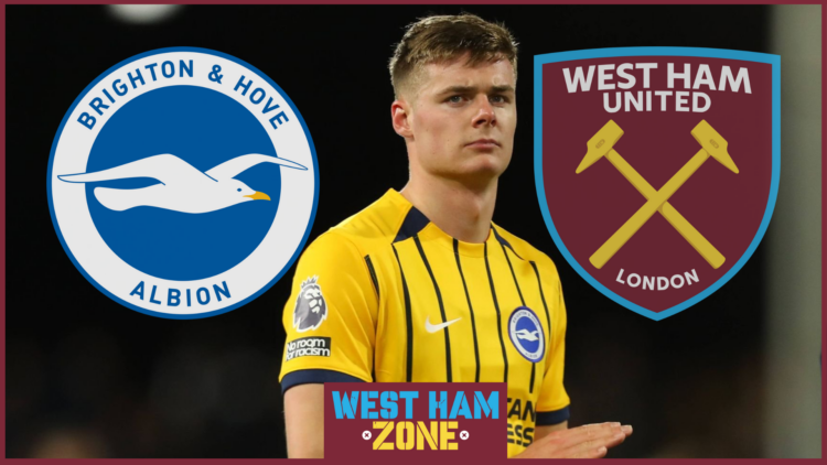 Evan Ferguson Brighton West Ham badges