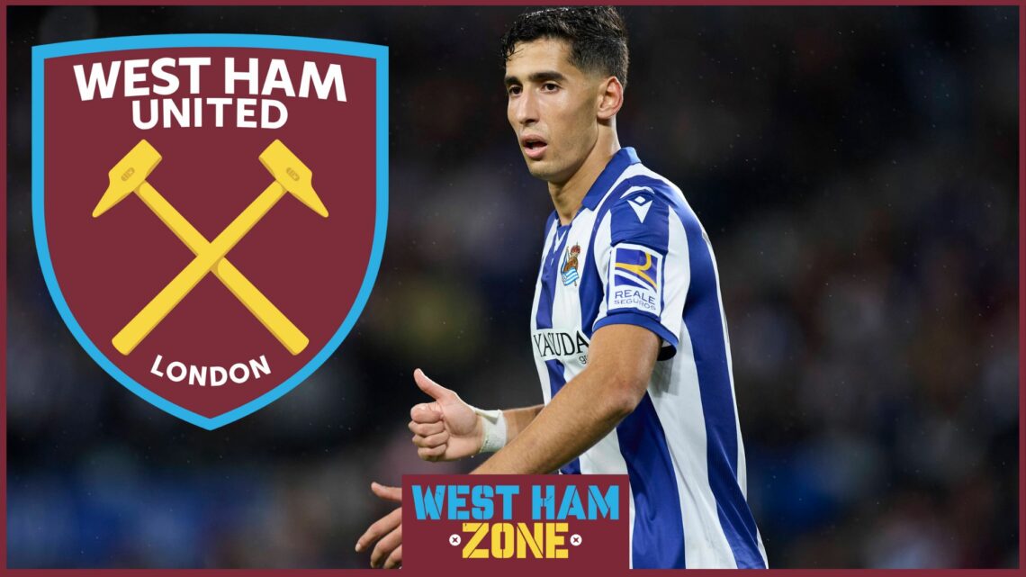 West Ham badge, Nayef Aguerd
