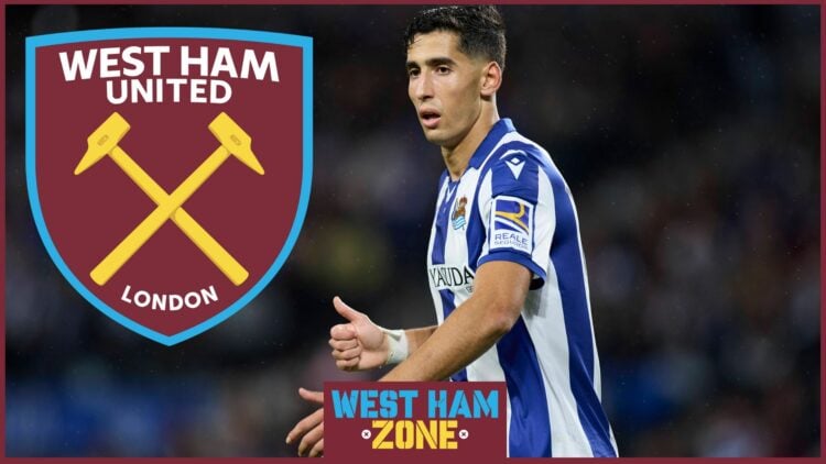 West Ham badge, Nayef Aguerd