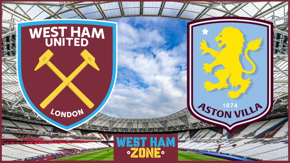 West Ham United Aston Villa badges