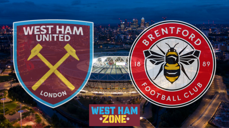 West Ham United Brentford badges
