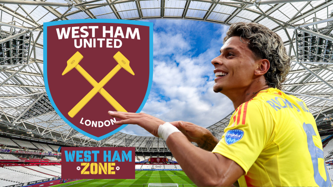 Richard Rios, West Ham badge