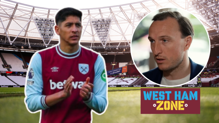 Edson Alvarez, Mark Noble, West Ham