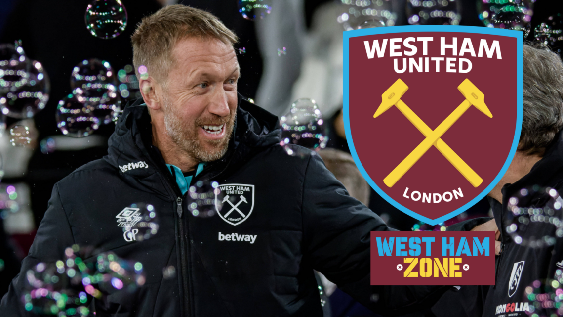 Graham Potter, West Ham badge