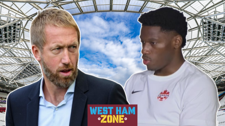 Jonathan David, Graham Potter, West Ham