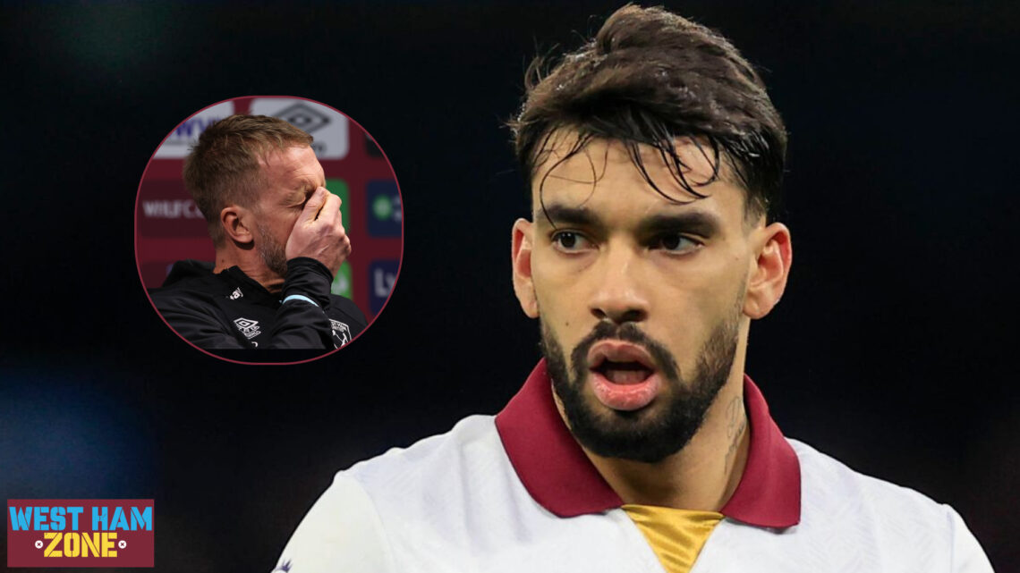 Lucas Paqueta, Graham Potter in inset