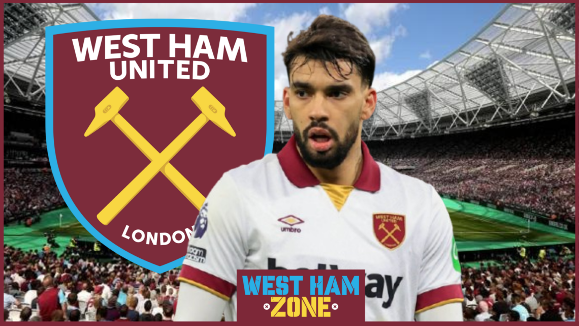 Lucas Paqueta, West Ham United badge
