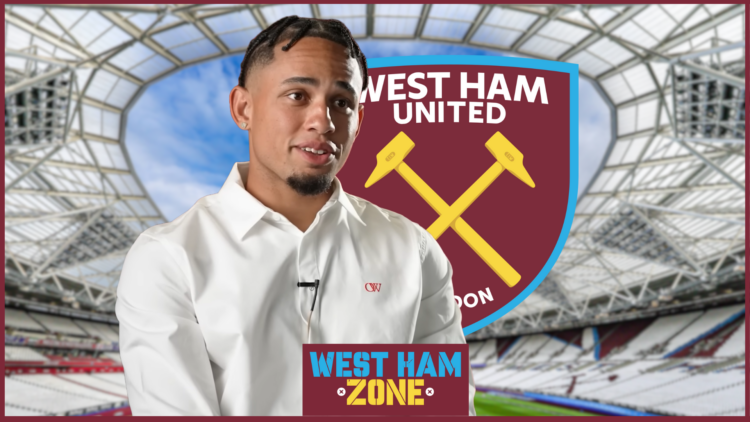 Noah Okafor, West Ham badge