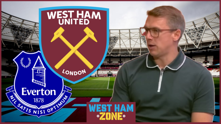 Stephen Warnock, West Ham United badge, Everton badge