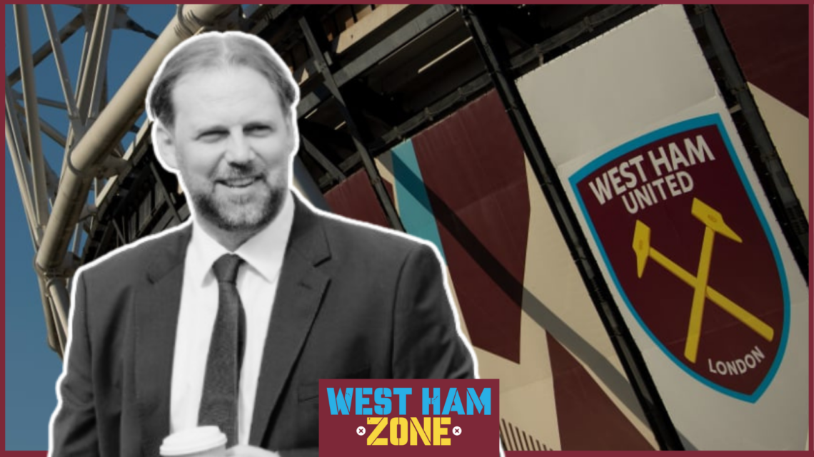 Tim Steidten, West Ham badge