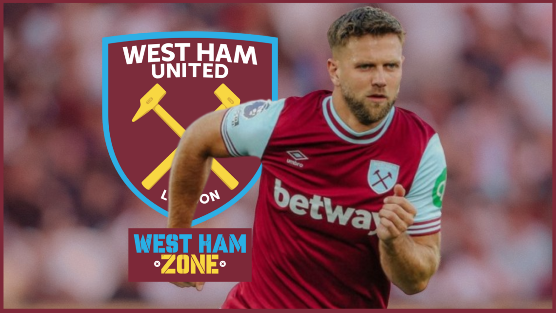West Ham United striker Niclas Fullkrug