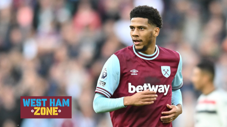 West Ham defender Jean Clair Todibo