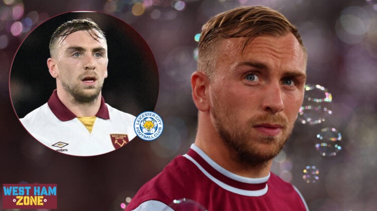 West Ham Leicester City Jarrod Bowen